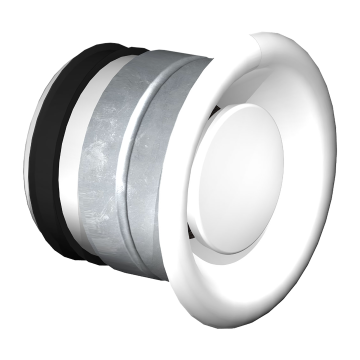Brandschutz-Tellerventile PROVENT-A FLI-VE (ho)  | 125 mm