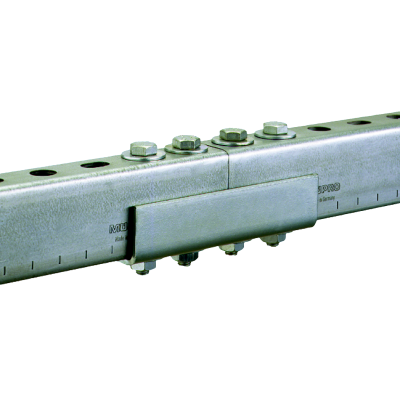 Schienenverbinder verzinkt